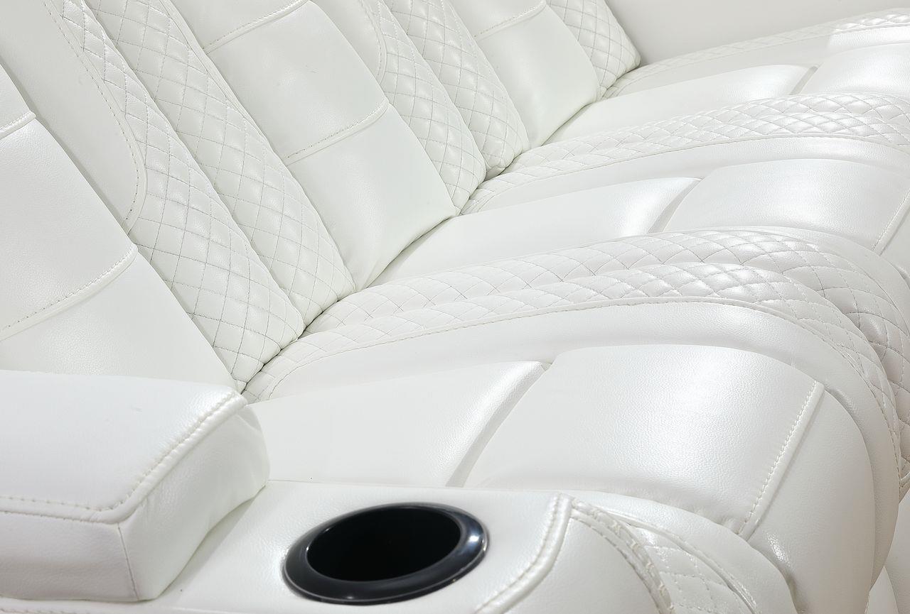 Knox White Sofa