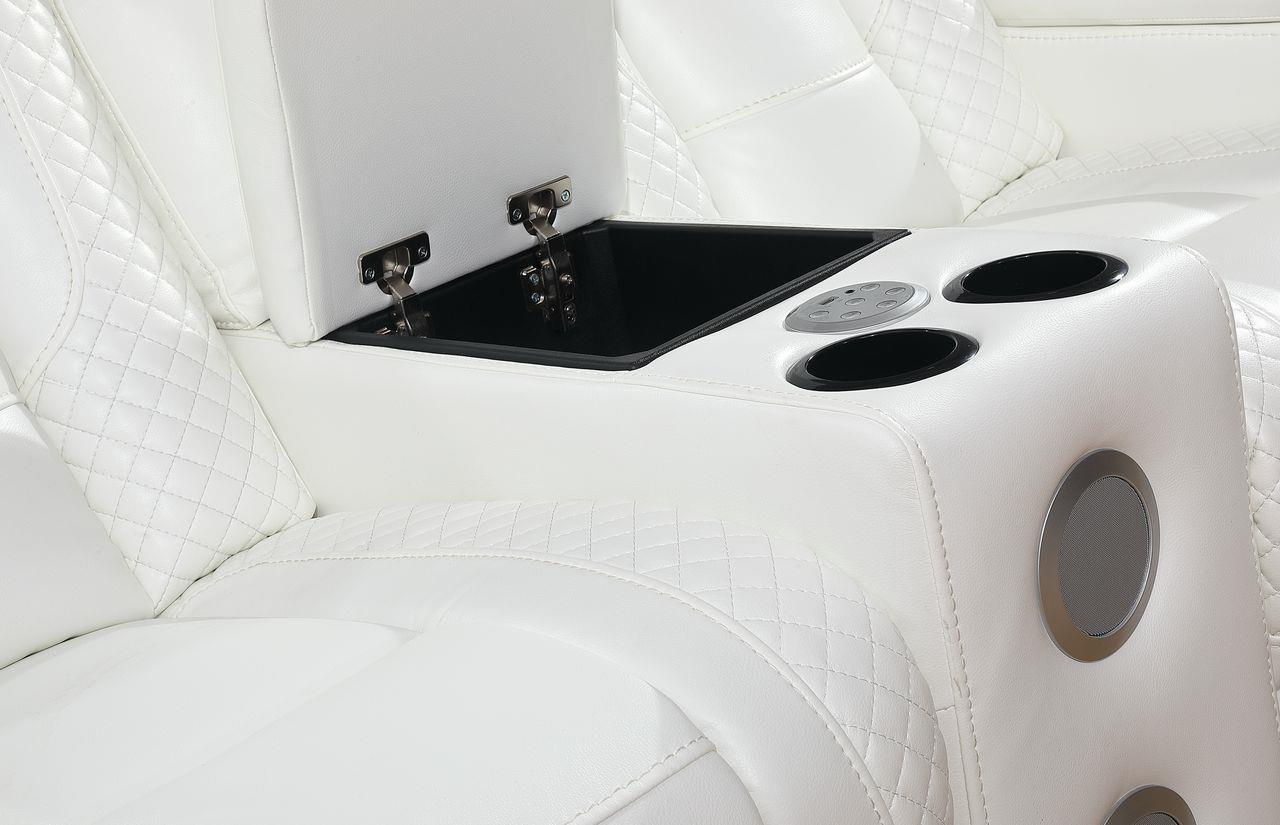 Knox White Sofa