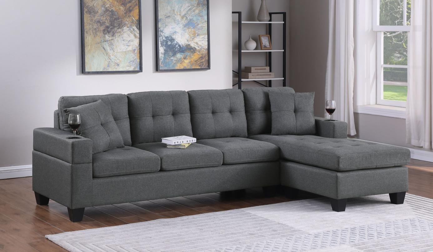 Ezra Grey Grey Sectional