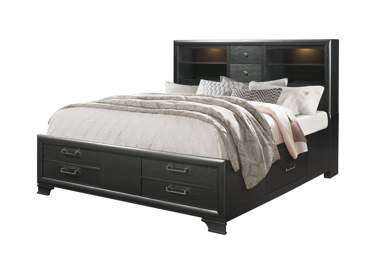 Jordyn Grey King Bed Group