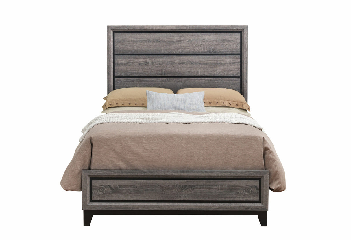 Kate Grey Full Bed