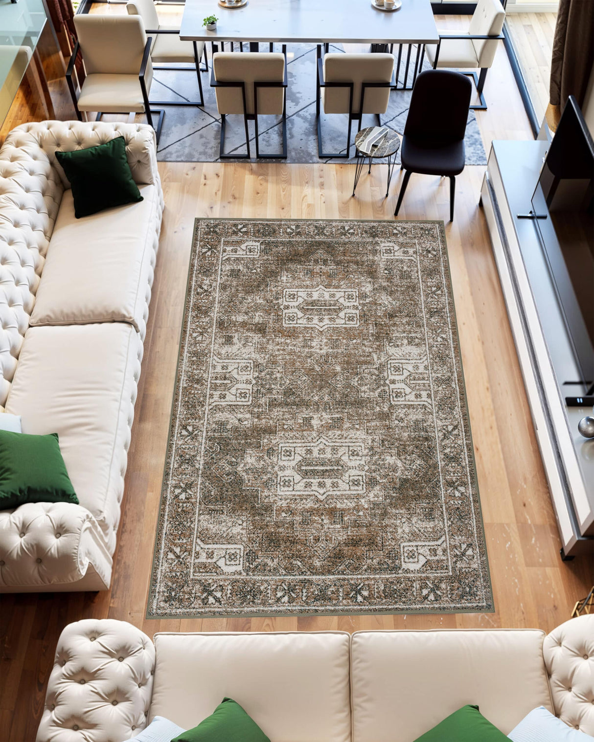 K&D Area Rug 12007 Multi