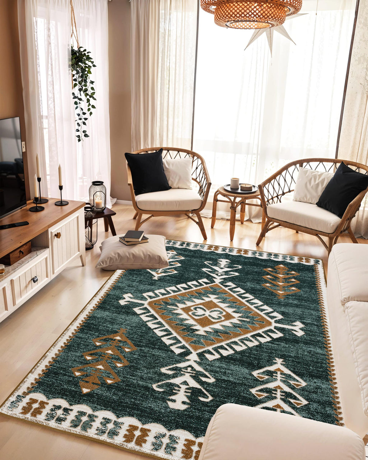 K&D Area Rug 12009