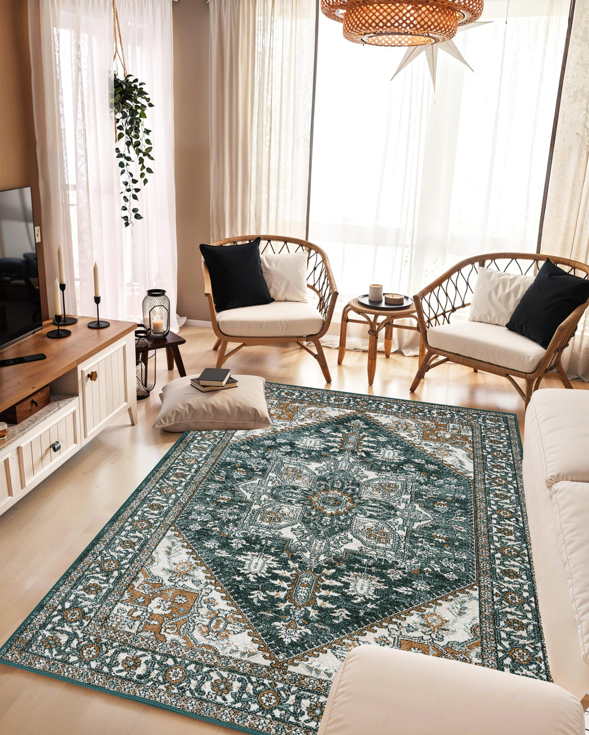 K&D Area Rug 12010