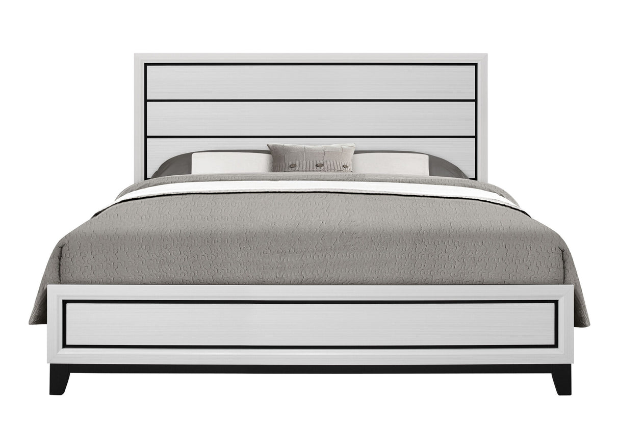 Kate White King Bed Group