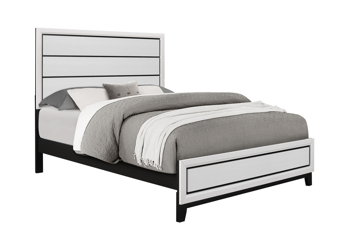 Kate White Queen Bed Group