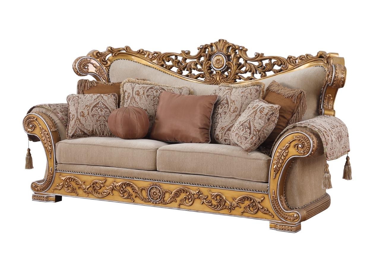 Aiden Beige 2-Piece (Sofa, Loveseat)
