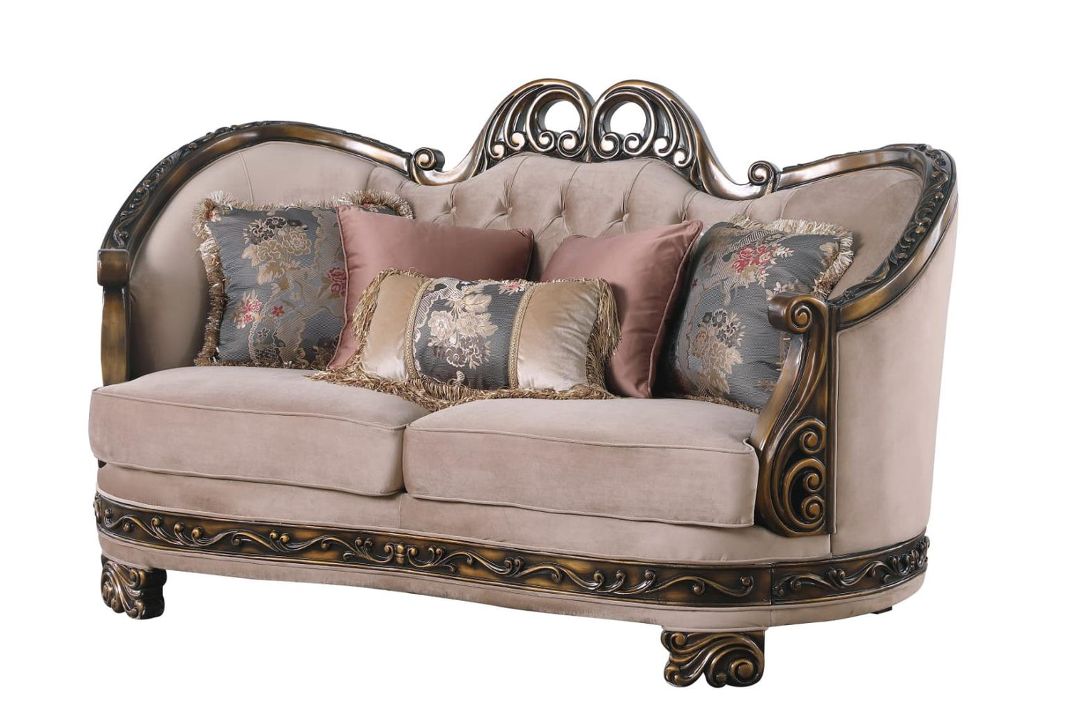 Wesley Grey 2-Piece (Sofa, Loveseat)