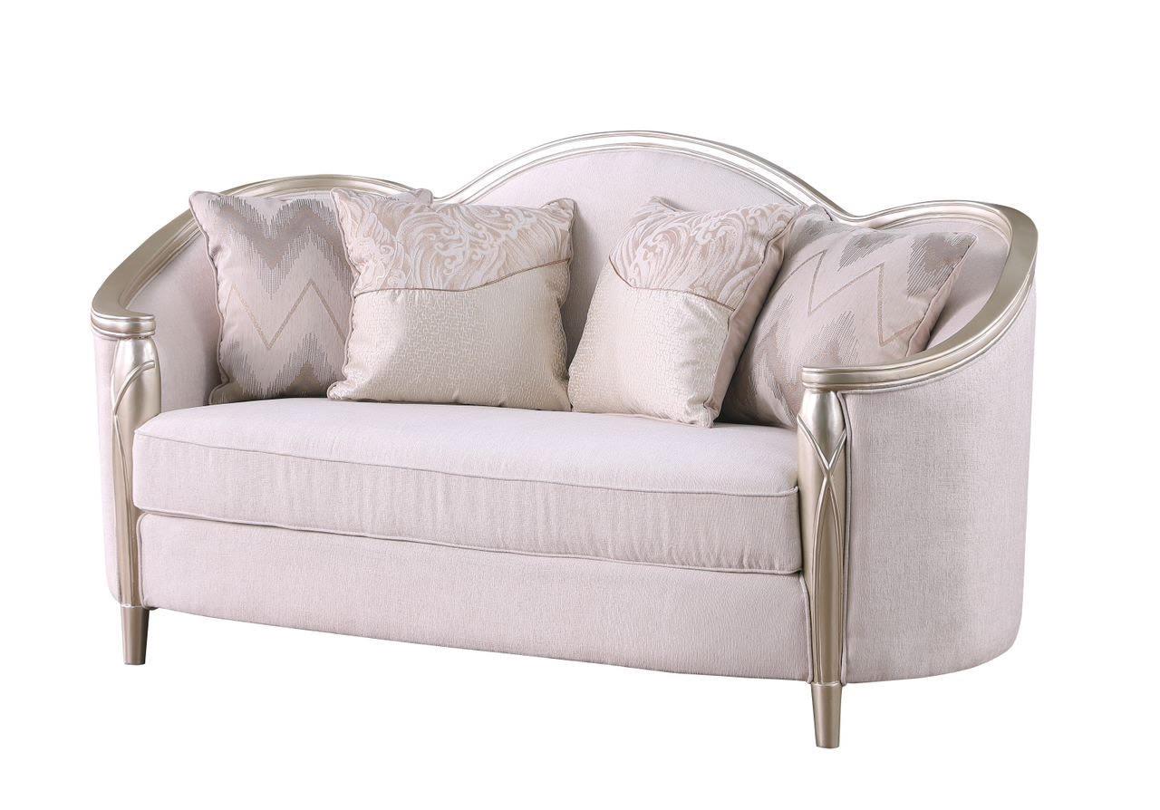 Grant White 3-Piece (Sofa, Loveseat, Chair)