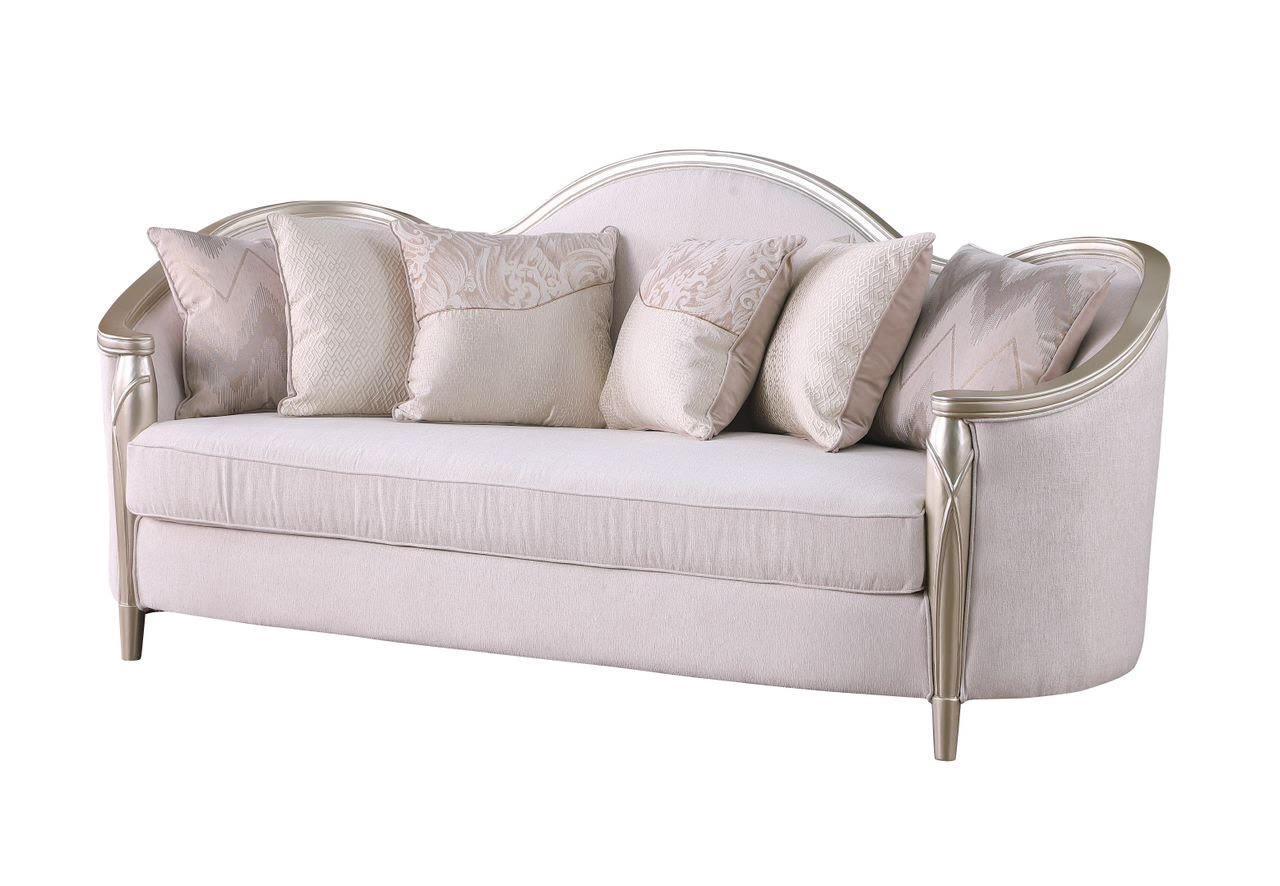 Grant White Sofa