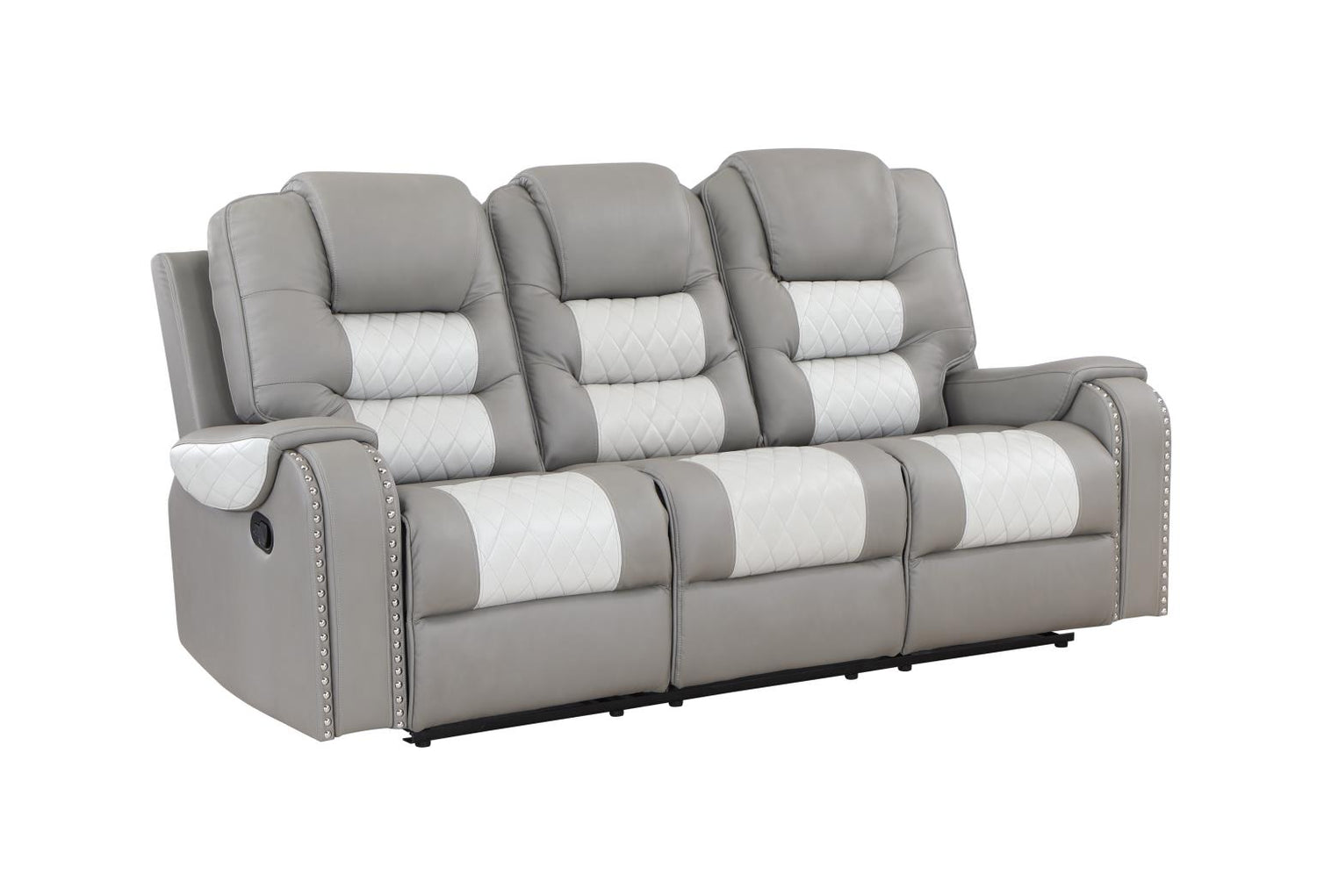 Harlow Grey Reclining Sofa