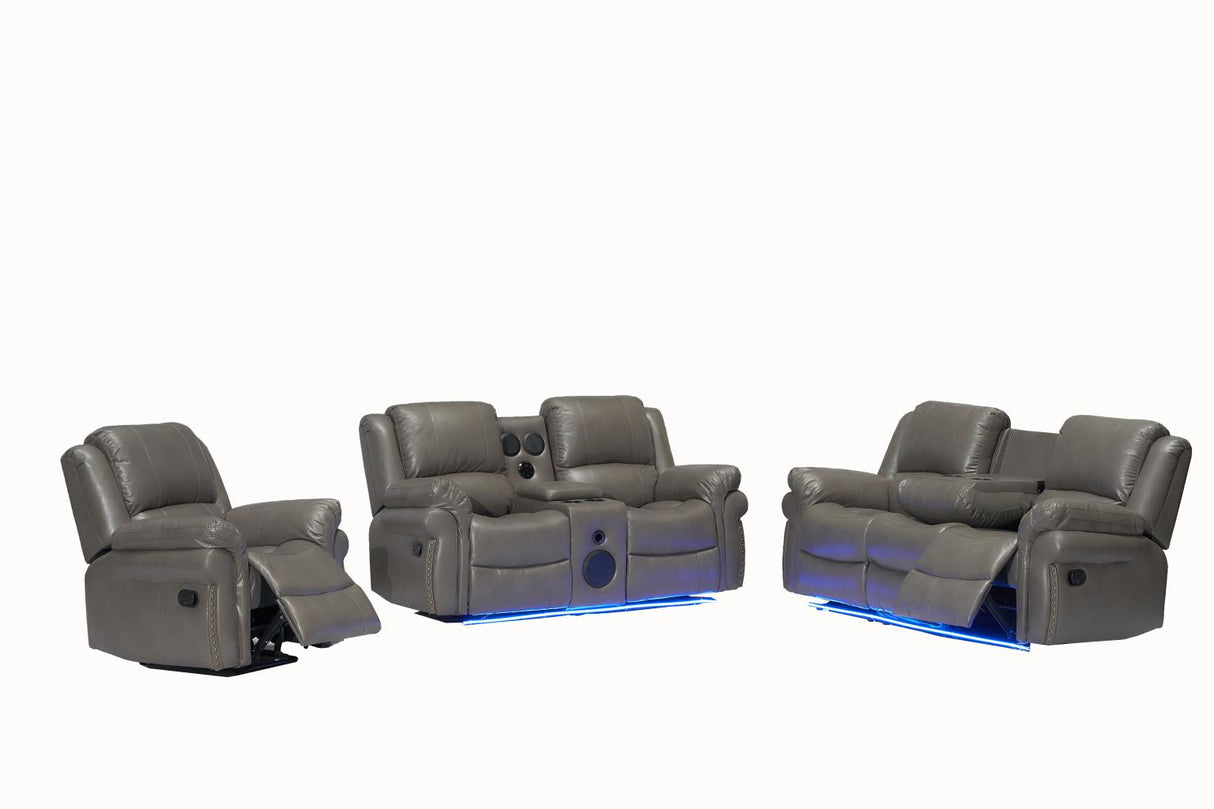 Cesar Grey Reclining Chair