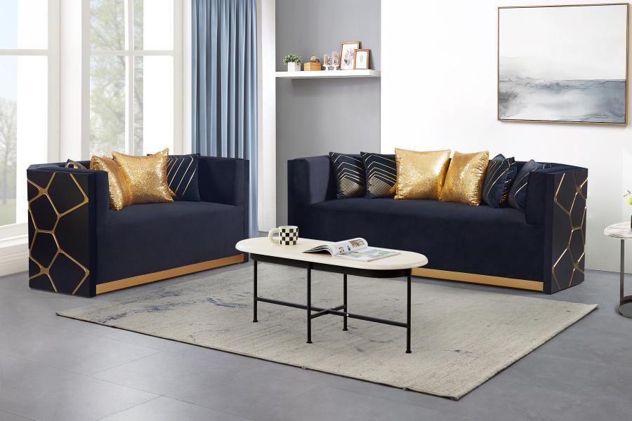 Noah Black 2-Piece (Sofa, Loveseat)