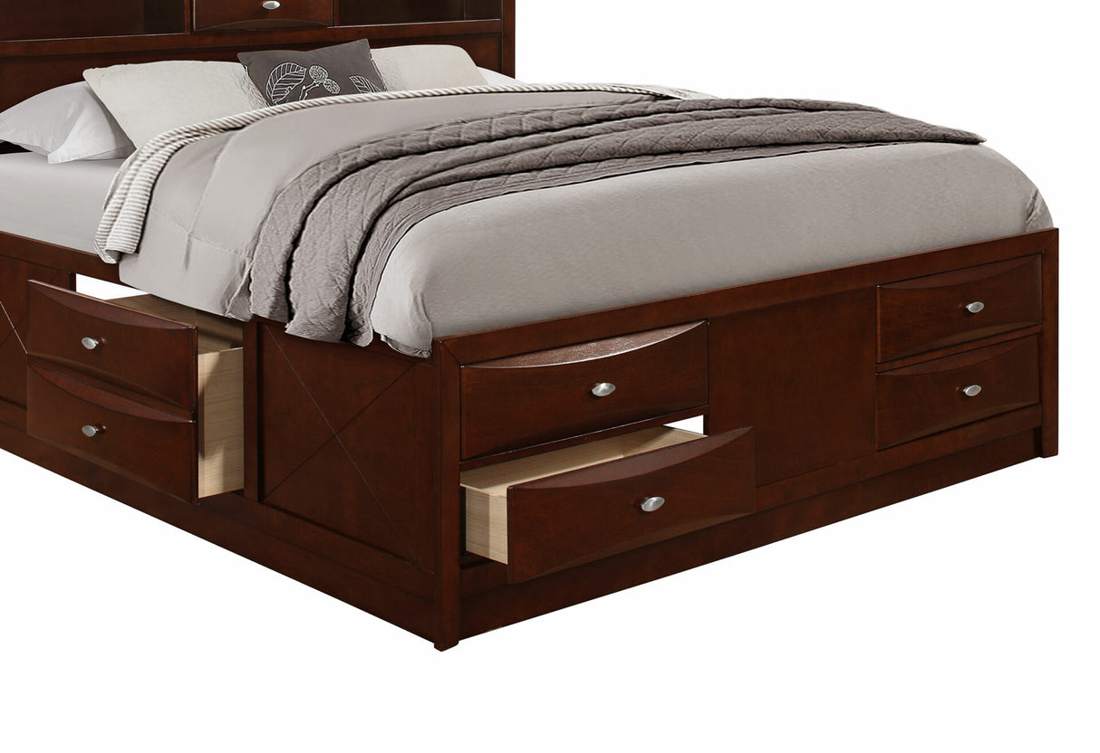 Linda Merlot Full Bed