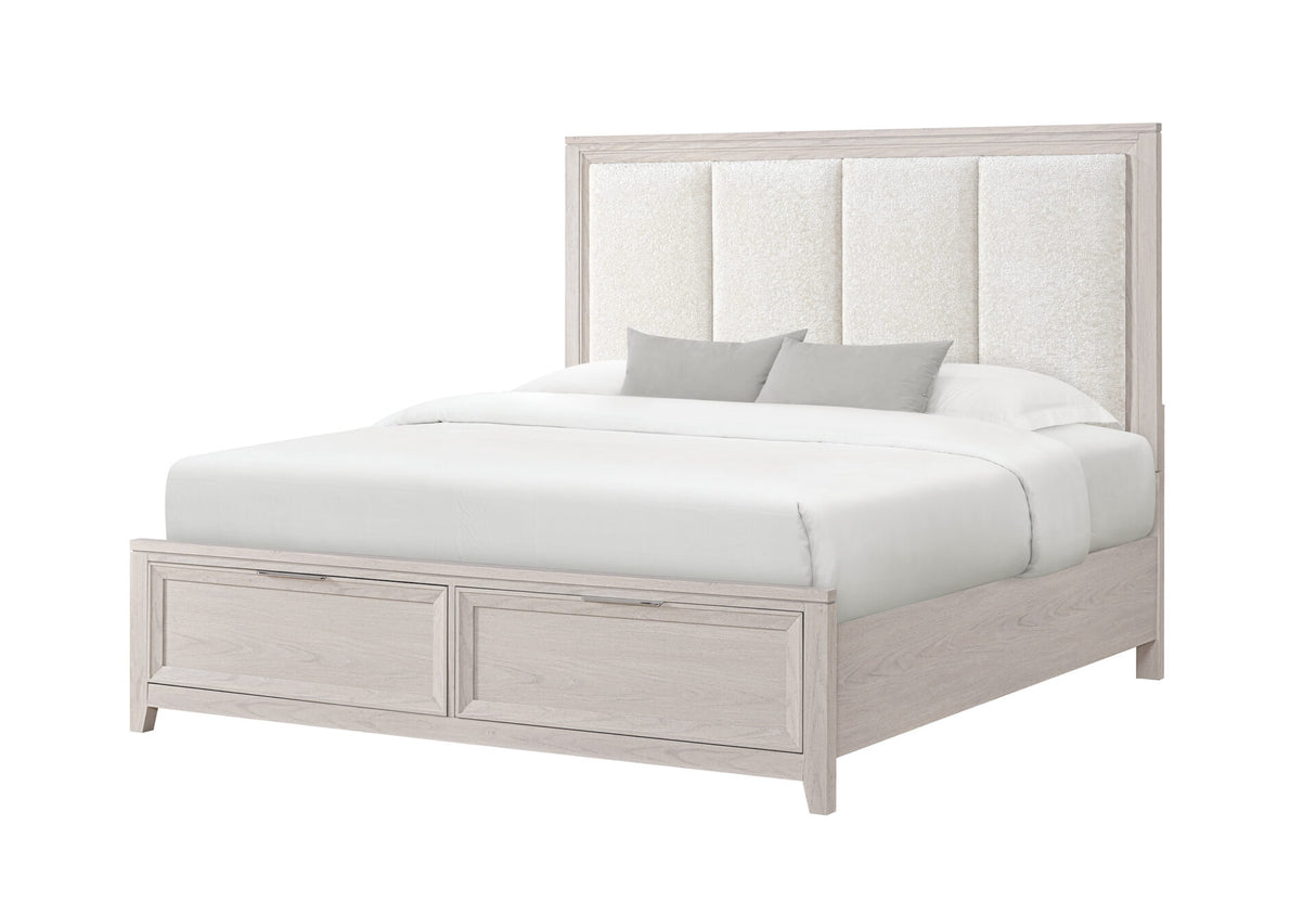 Mariah Beige Queen Bed