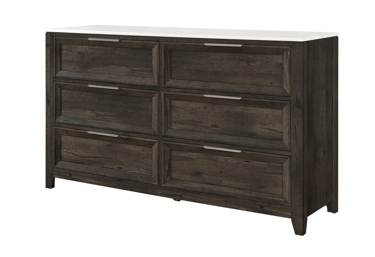 Mariah Dark Brown Dresser