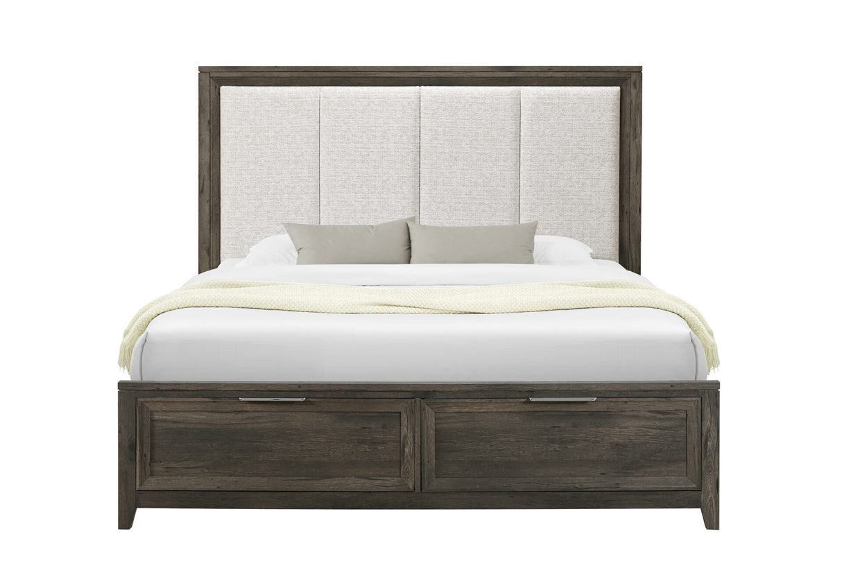 Mariah Dark Brown Full Bed
