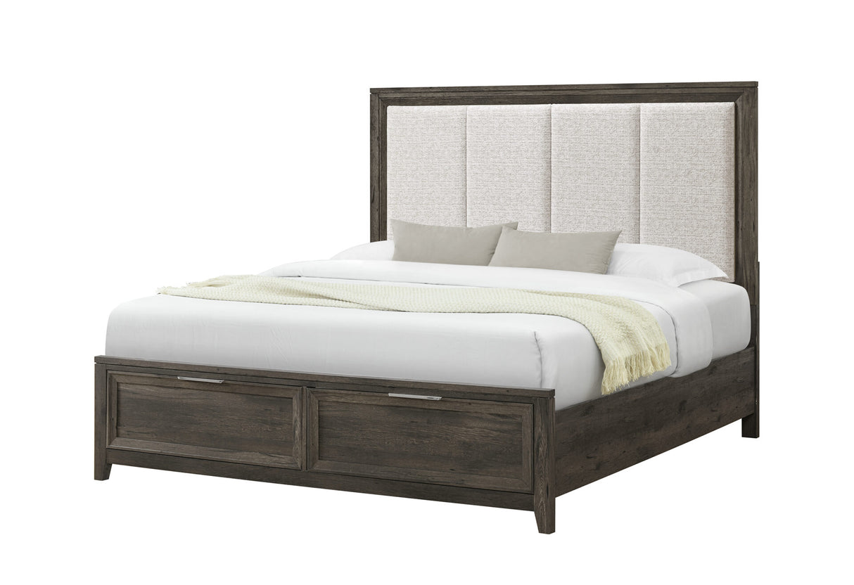 Mariah Dark Brown Full Bed