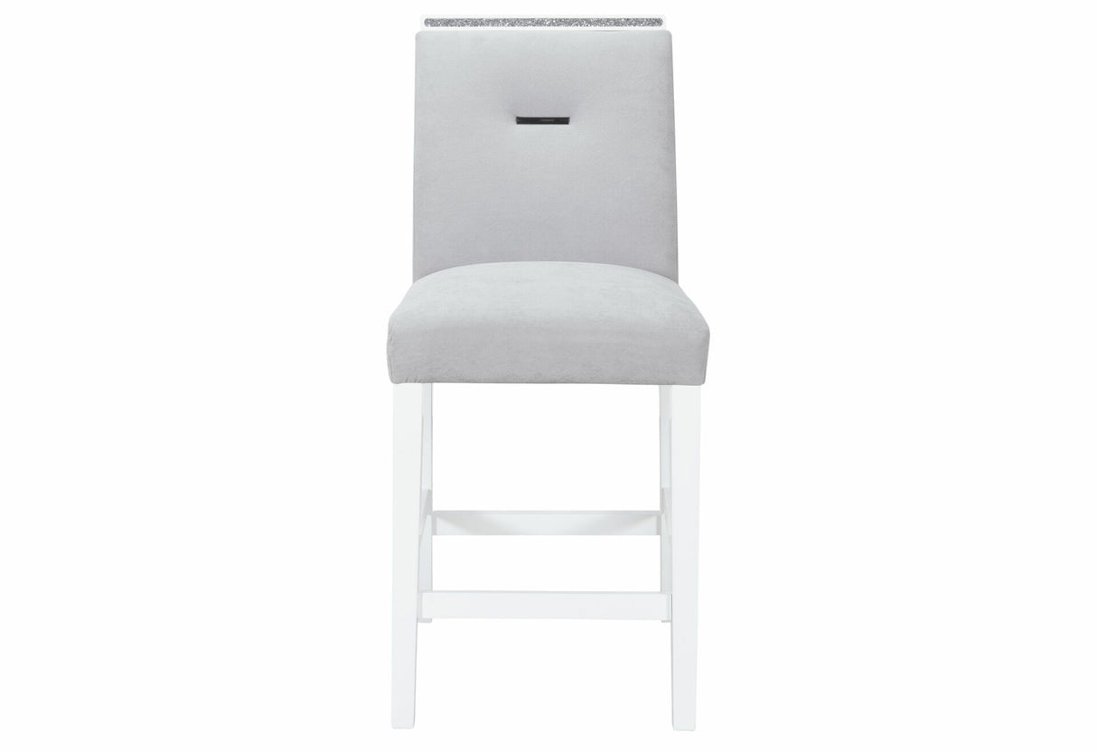 Monaco White Bar Table + Monaco Bs