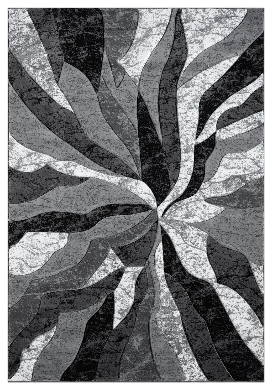 Premium Area Rug 2303 Grey