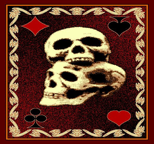 Star Area Rug Red Skull Red