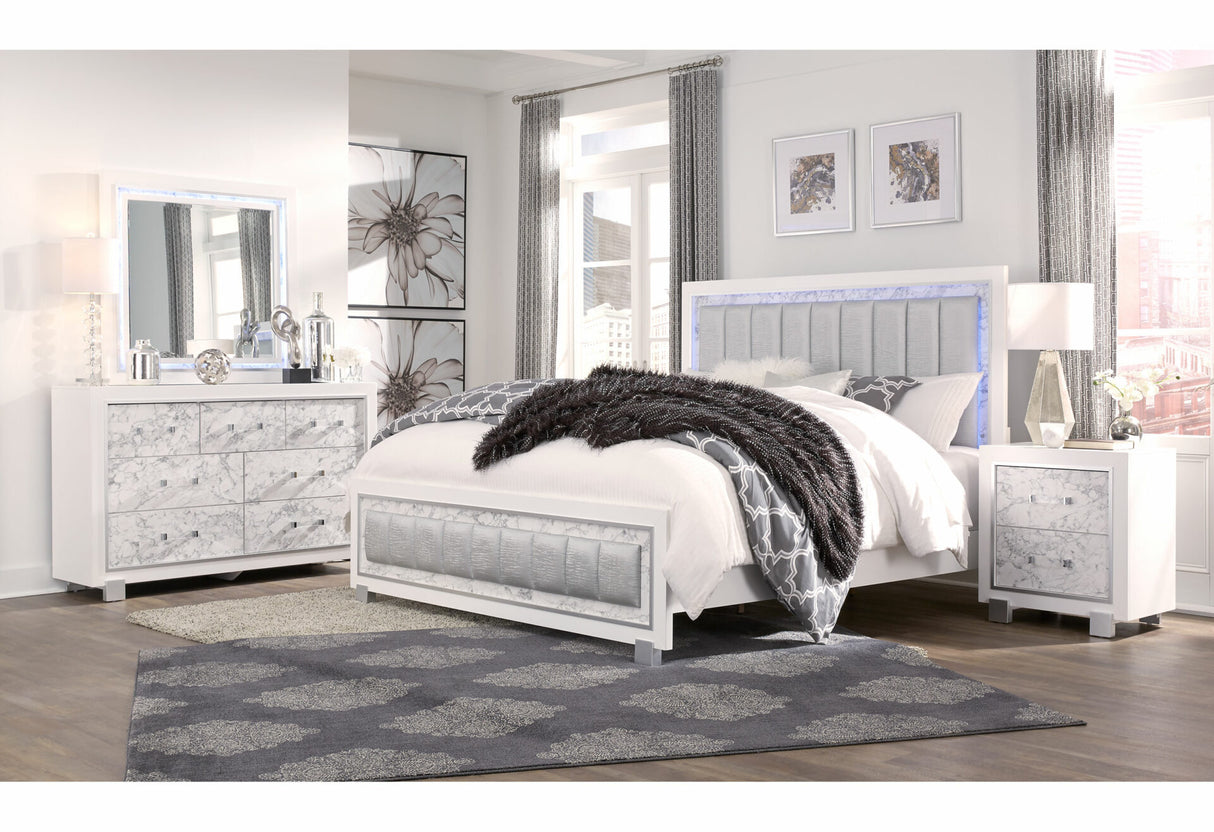Santorini White Mirror