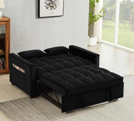 Kael Black Sleeper Sofa