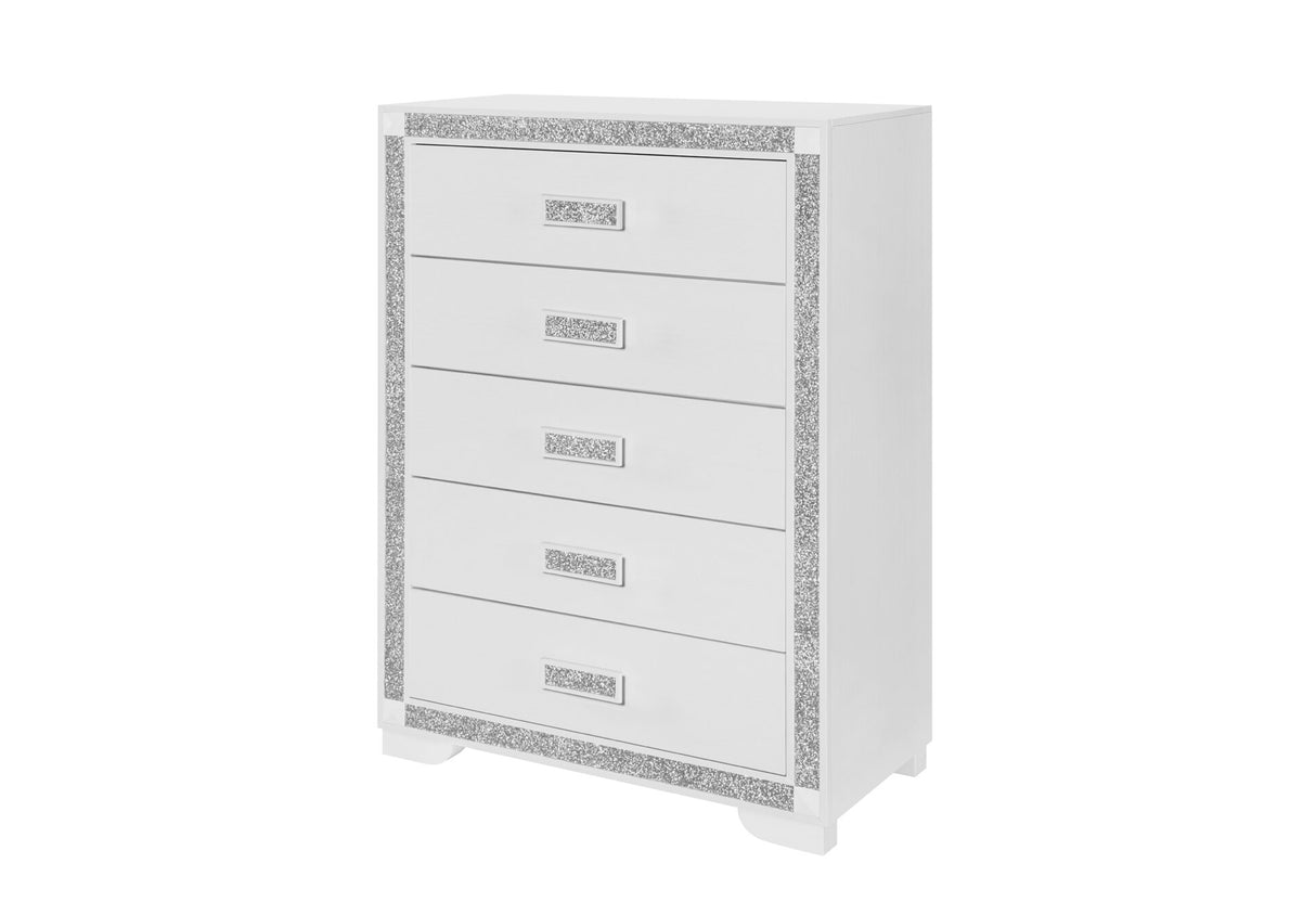 Soleil White Chest
