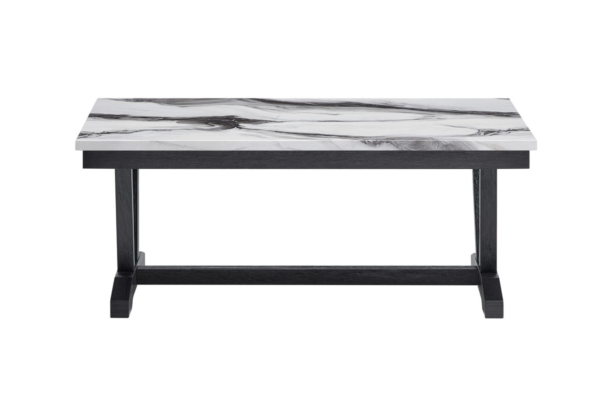 T1319 Black/White Coffee Table