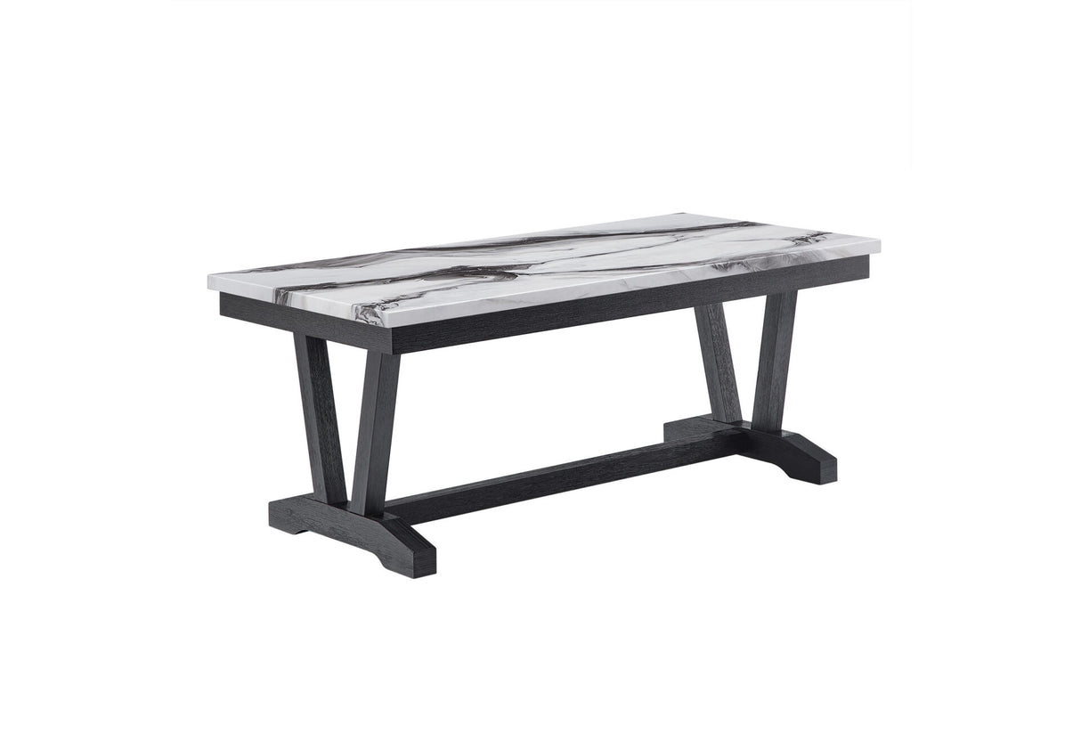 T1319 Black/White Coffee Table