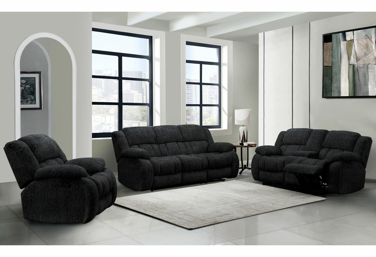 U0808 Dark Grey Reversible Sofa Bed 2