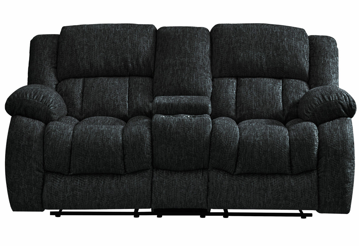 U9401 Nickel Sectional With 3 Pillows