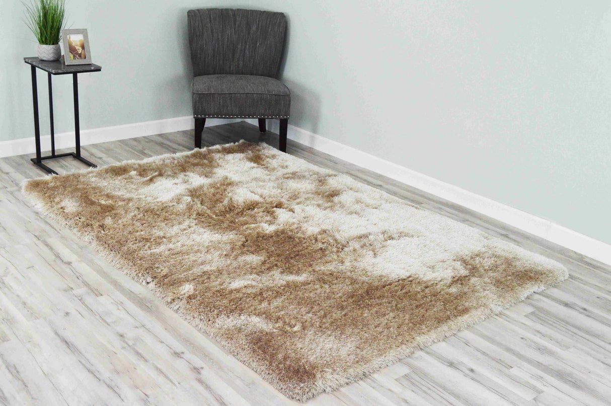Meilin Shaggy Rug Beige