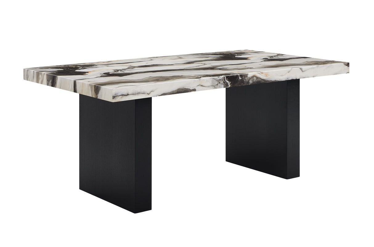 Vega Faux Marble Dining Set
