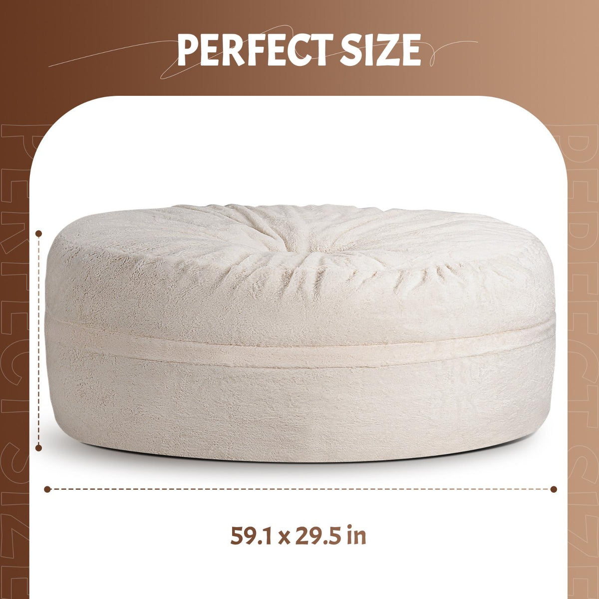 Velvet Bean Bag