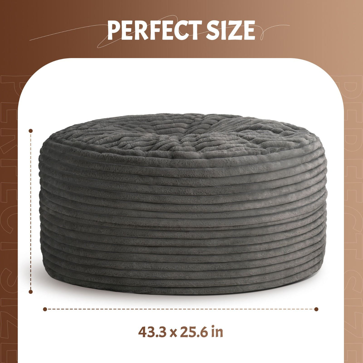 Corduroy Bean Bag
