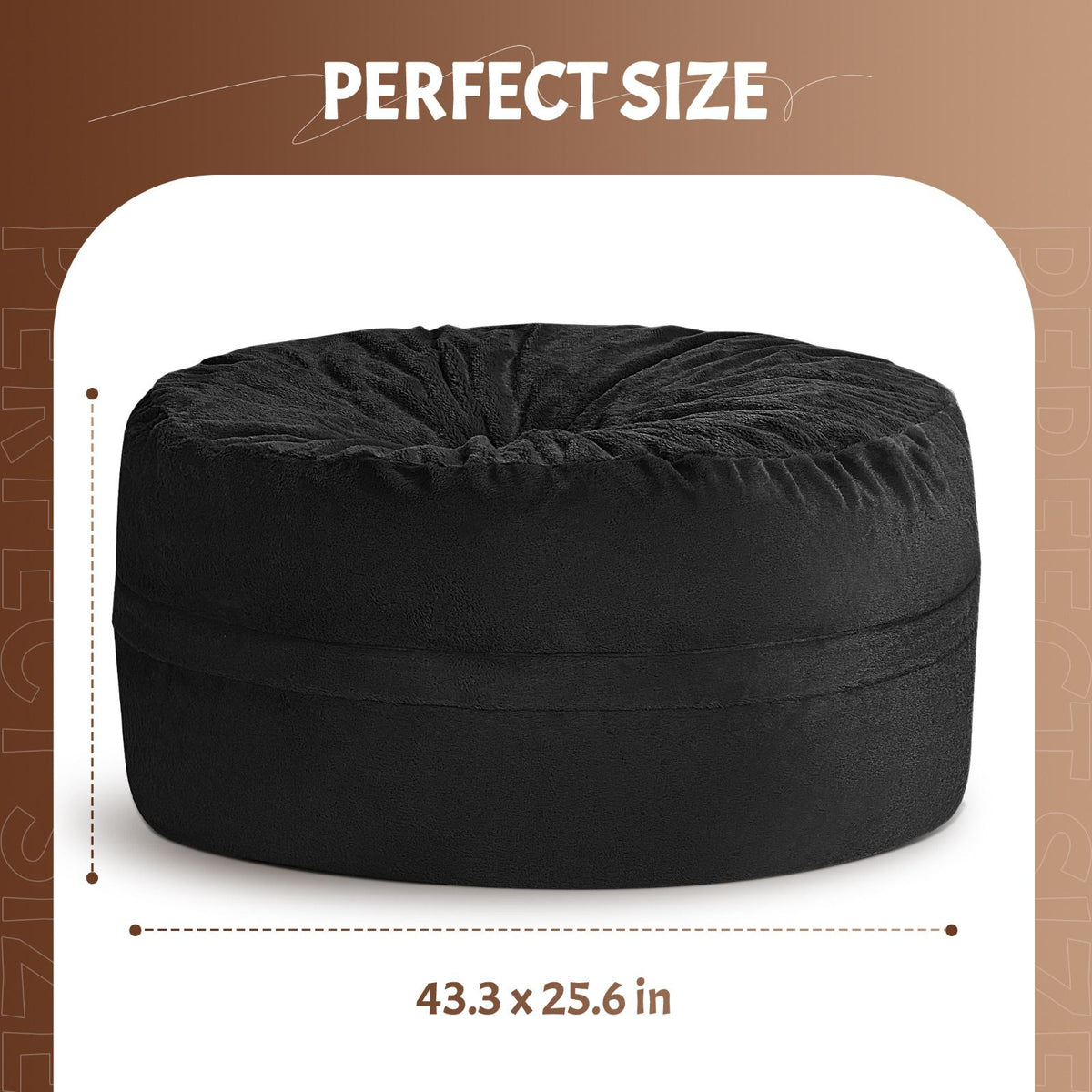 Velvet Bean Bag
