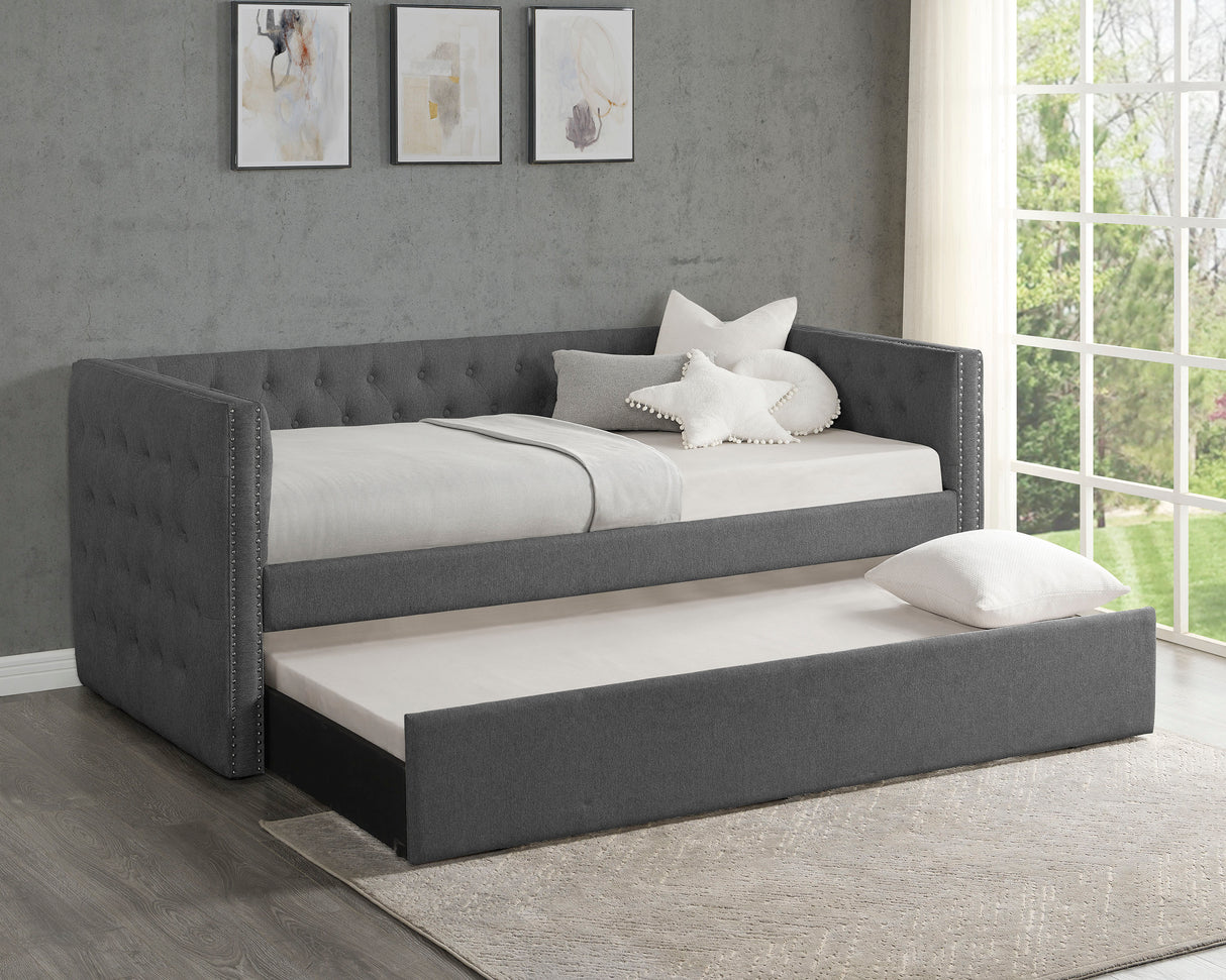 Trina Gunmetal Grey Daybed