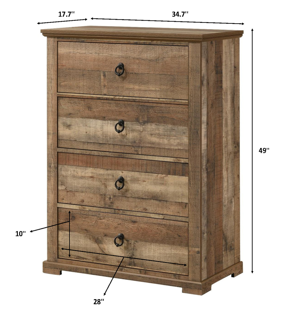 Ella-Mae Bedroom Reclaimed Natural chest