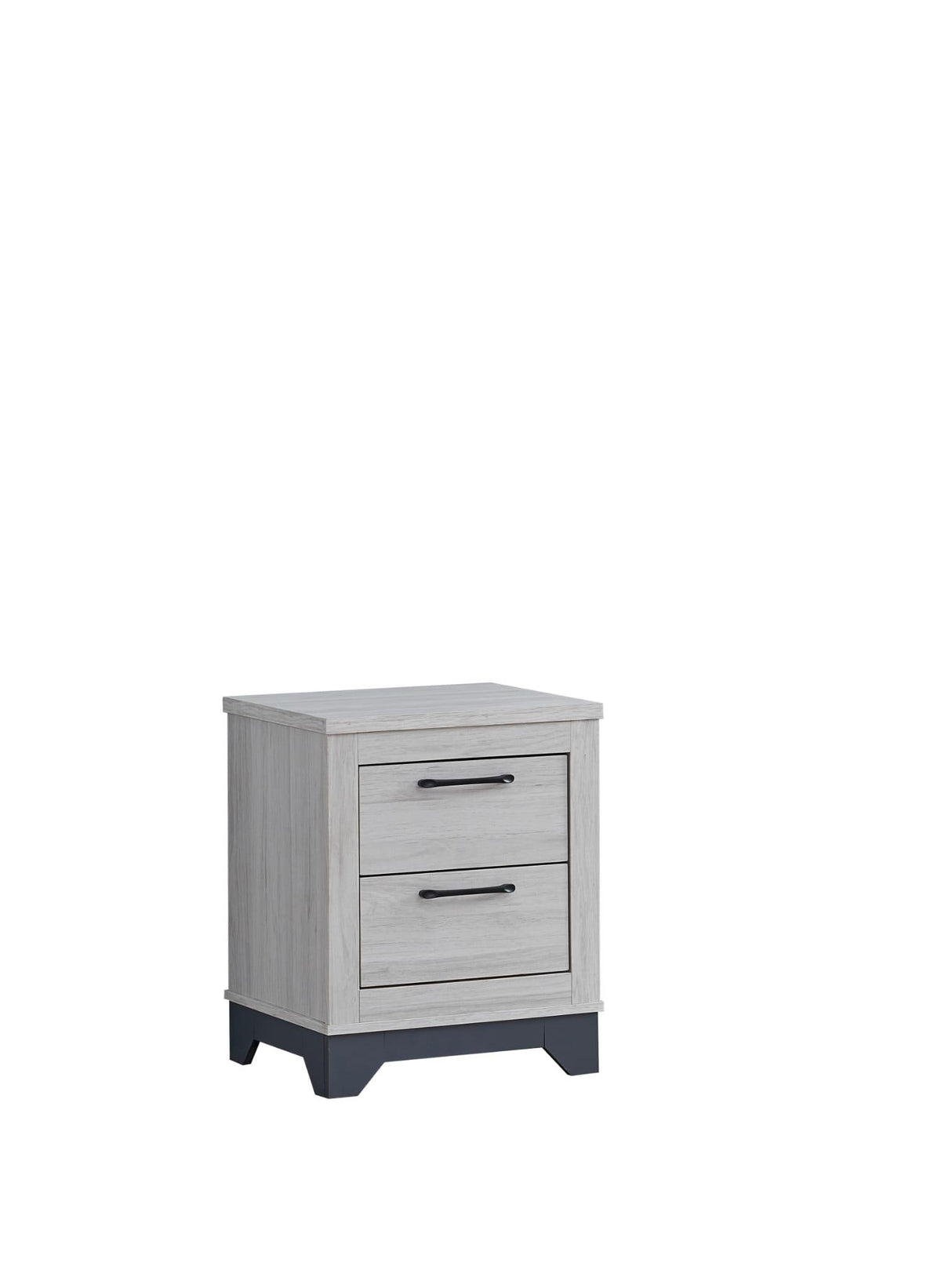 Jouri Light Gray 5-Piece (Twin Bed, Dresser, Mirror, Nightstand, Chest)