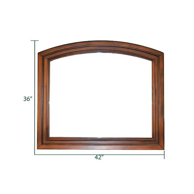 Carson Brown 5-Piece (Queen Bed, Dresser, Mirror, Nightstand, Chest)