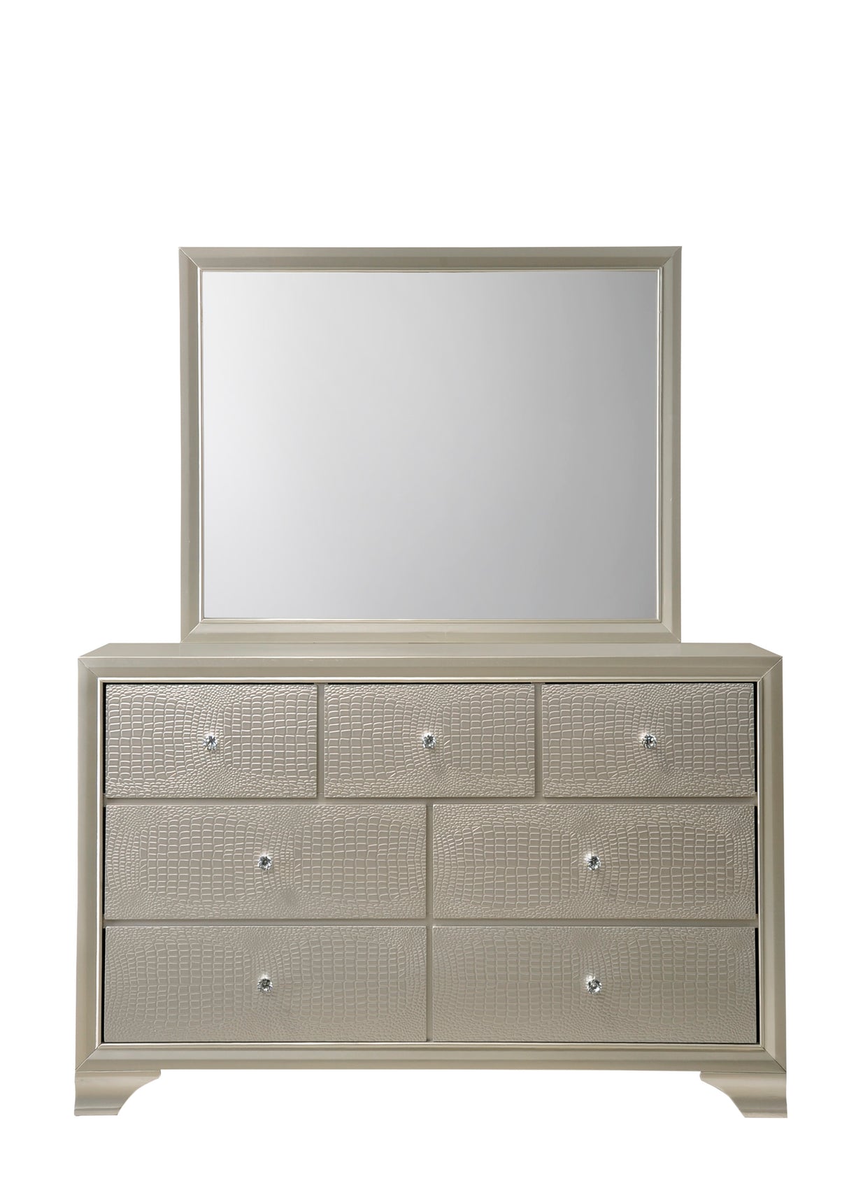 Lyssa Bedroom Group dresser and mirror