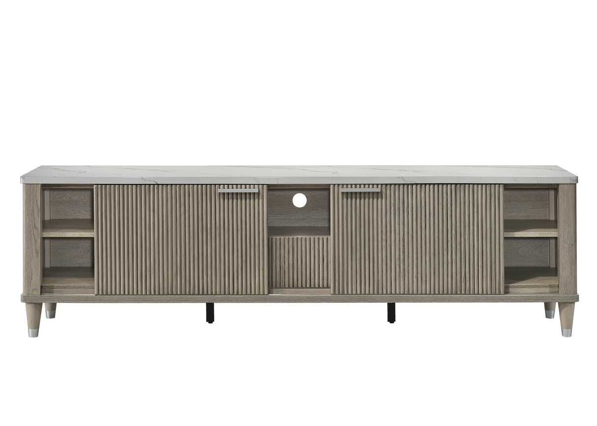 Britany Tv Stand Drift Wood Color
