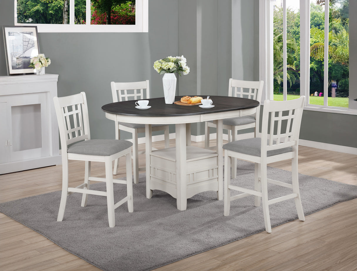 Hartwell Chalk/Grey Counter Set
