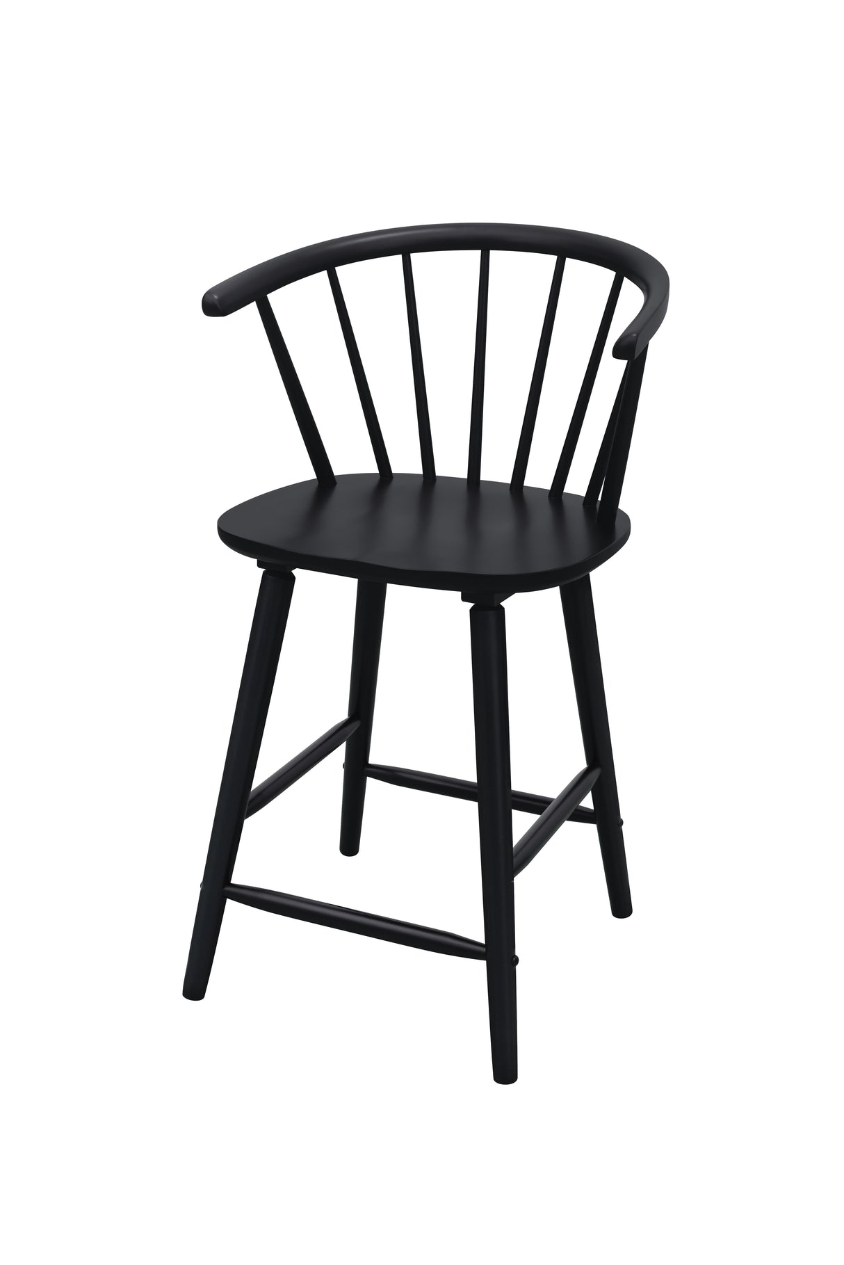 Janna Counter Height Stool-Black