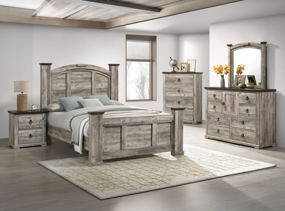 Ella-Mae Bedroom Reclaimed Grey