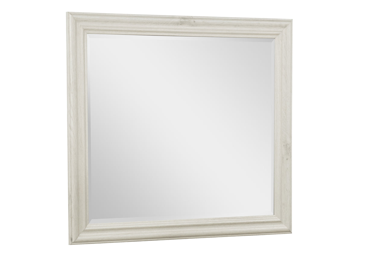 Claribelle Bedroom Group White mirror