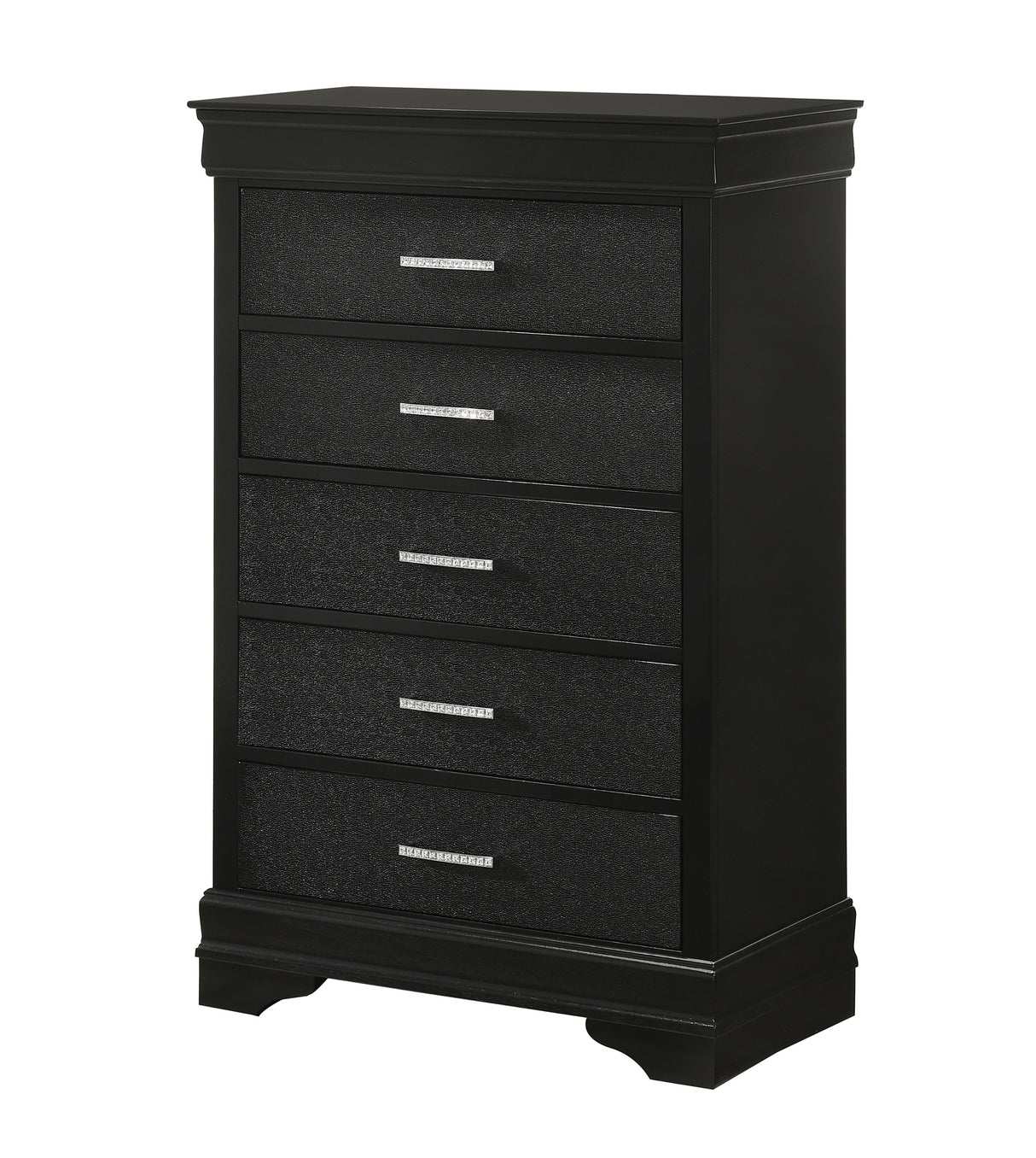 Amalia Black Bedroom Group chest