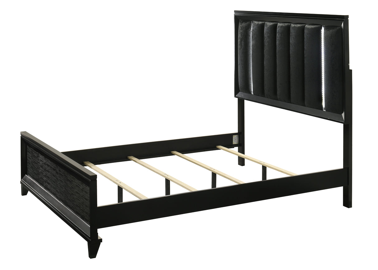 Cressida Bedroom Group Black Queen bed