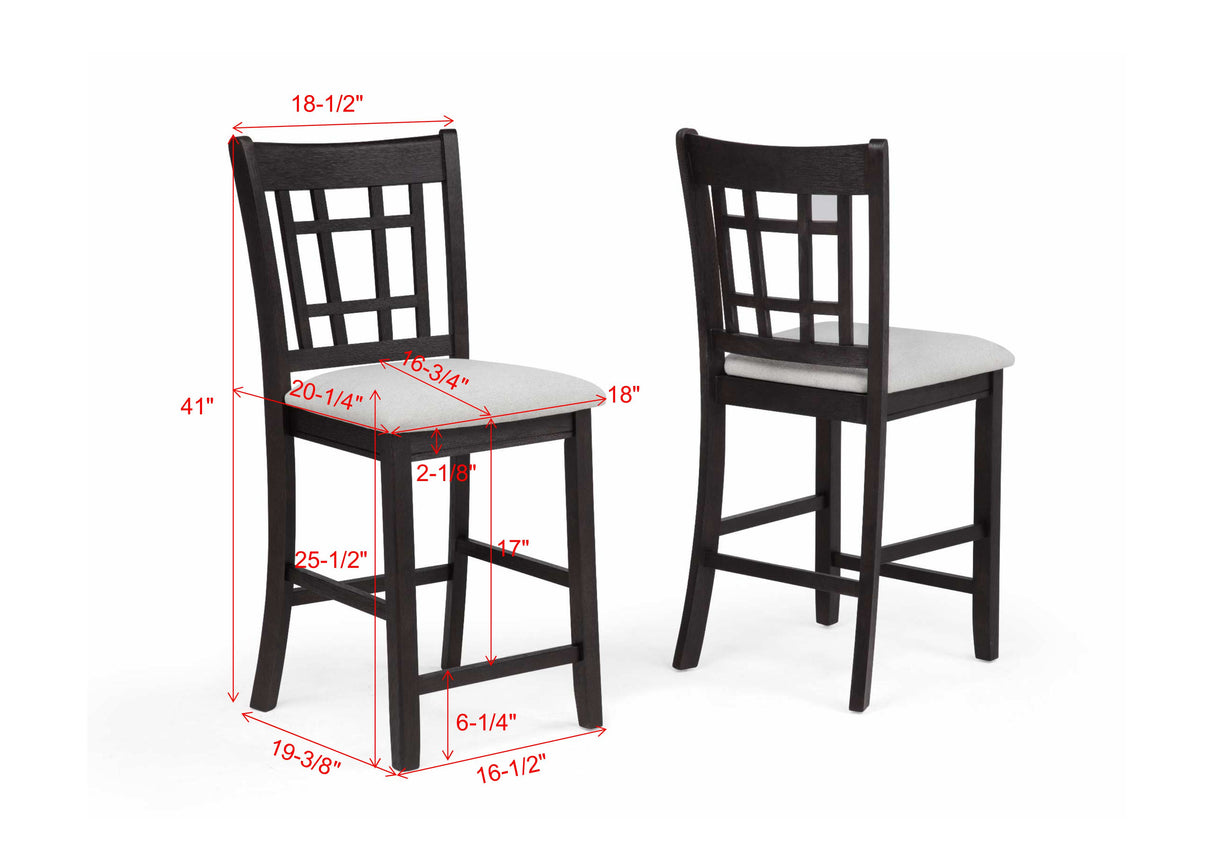 Hartwell Ct Height Dining Charcoal Blac